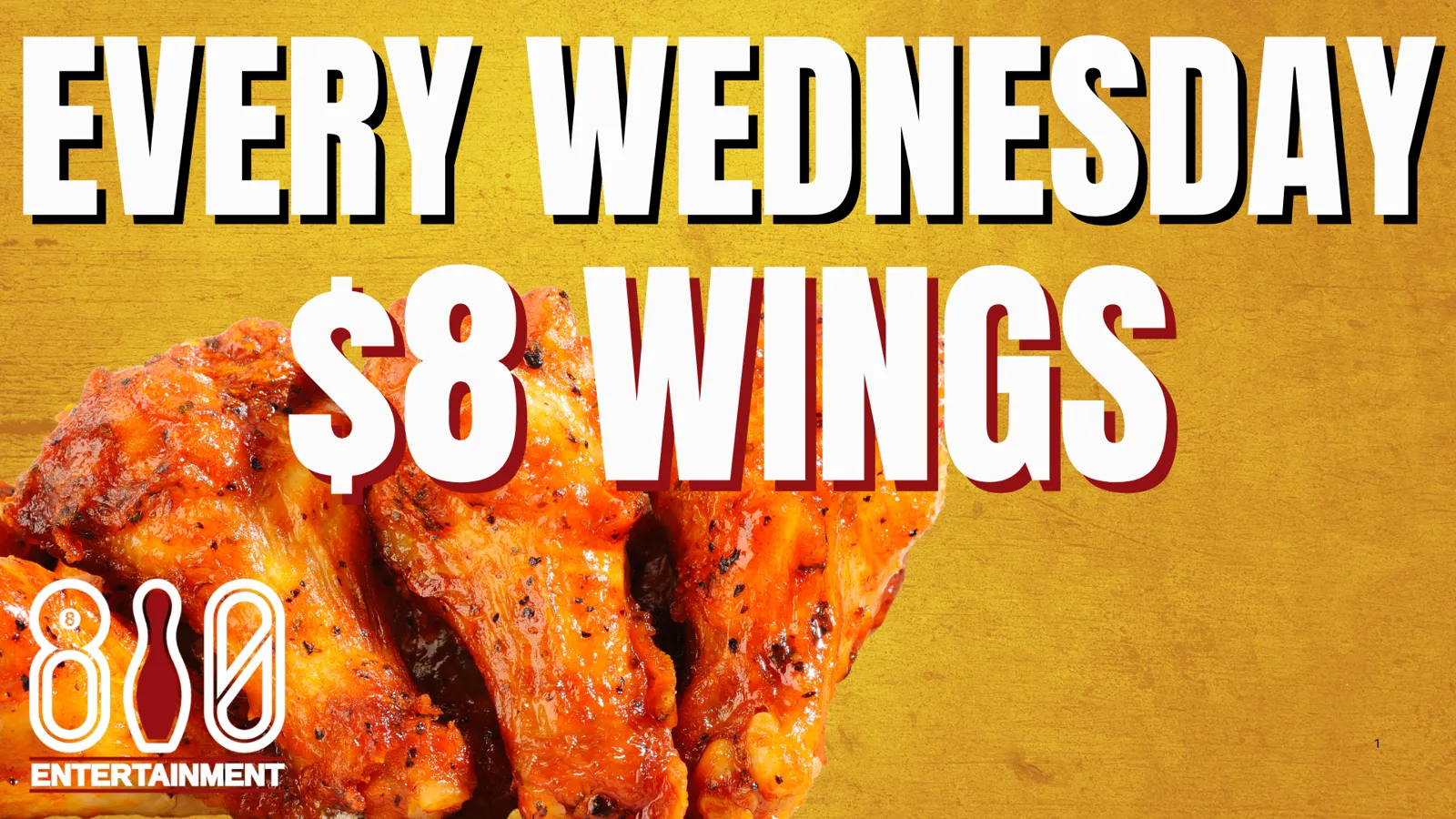 $8 Wing Wednesday
